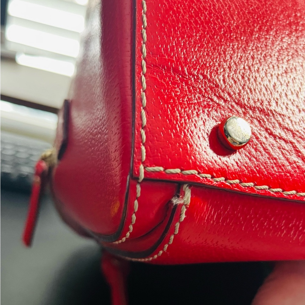 Kate Spade Vibrant Red Satchel - NWOT - Picture 8 of 16